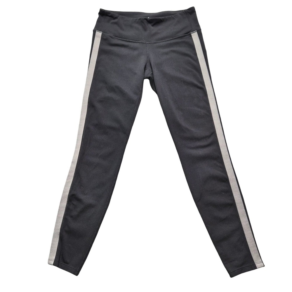 Leggings Womens S Black Athleta Side Stripe‎ Supplex Lycra 984278